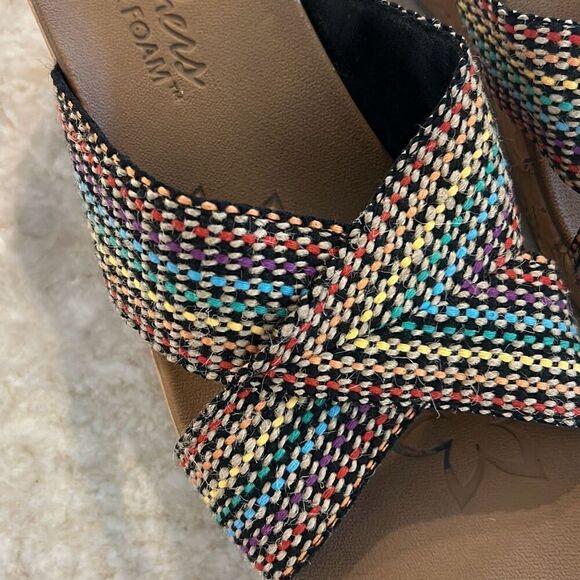 Sketchers Cork Wedge Slides Size 9 - Picture 4 of 12